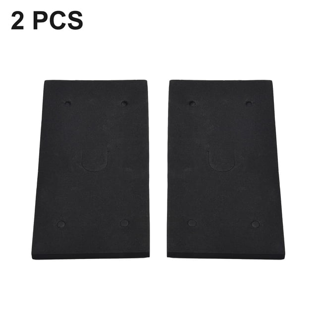 Accessoires Tapis de Remplacement en Mousse Carrée pour Ponceuse Haute Qualité Noir Installation Facile