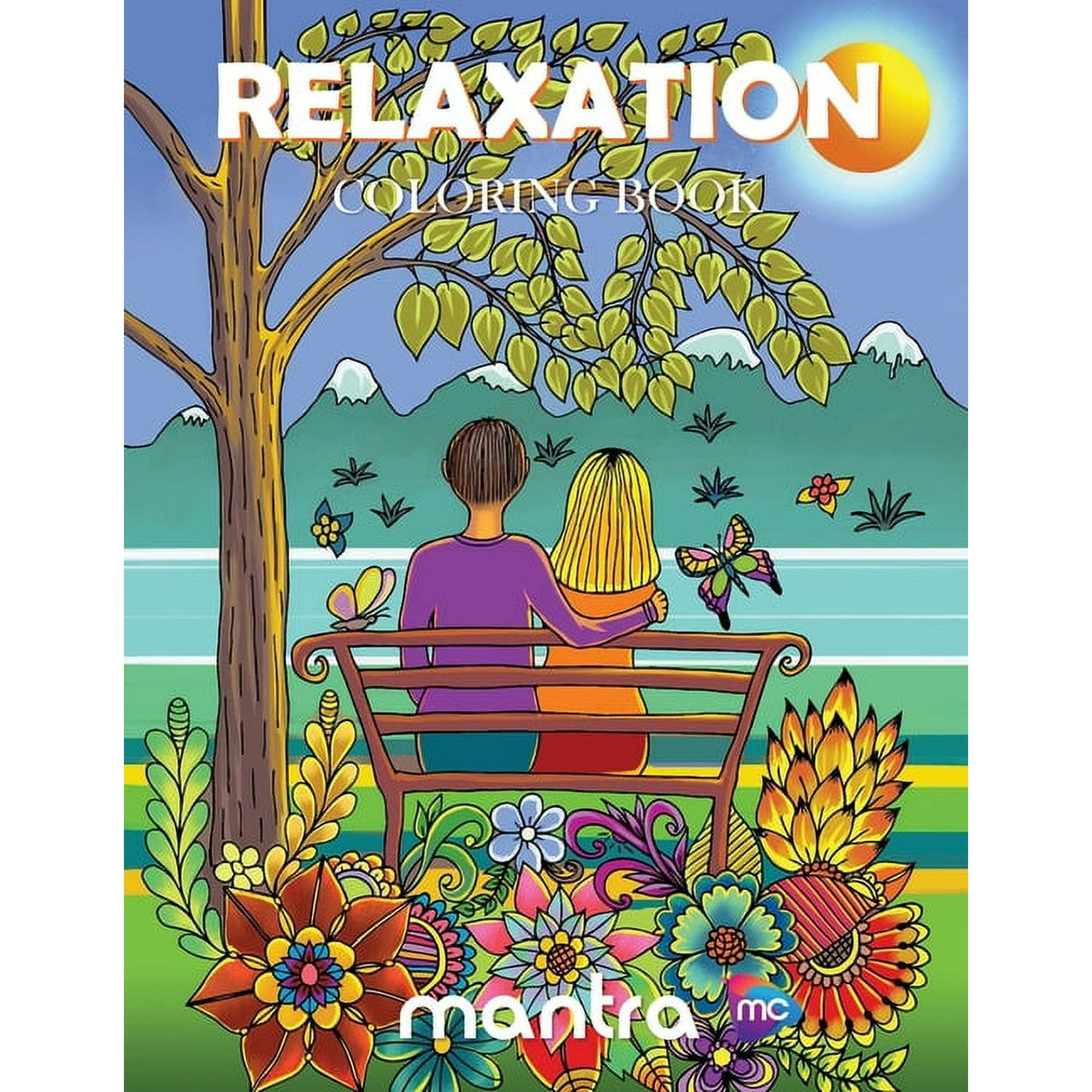 Relaxation Coloring Book: Coloring Book for Adults: Beautiful Designs for Stress Relief Creativity and Relaxation (Paperback)