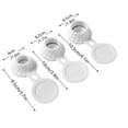 thumbnail image 2 of zhangmingg Universal Inverted Dispenser Bottle Cap Adapter Set for Kitchen Condiments and Bathroom Shampoo Lotion 3PCS, 2 of 2