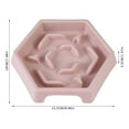 thumbnail image 2 of Interactive Slow Feed Dog Bowl Puzzle Feeder for Puppy and Adult Dogs Pet Food Dish Feeding Solution, 2 of 3