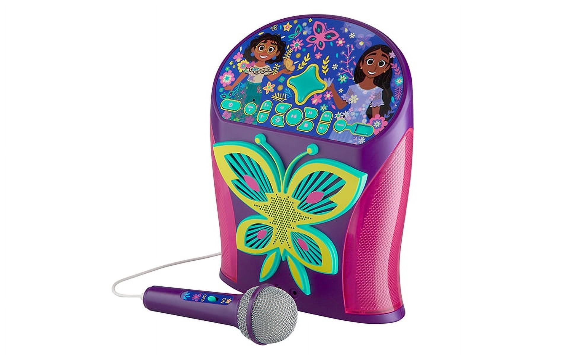 Disney Encanto Bluetooth Karaoke with EZ Link Technology. USB Expansion Port to Store / Record. - image 2 of 8