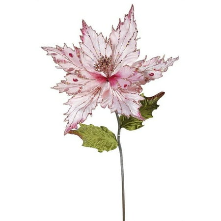 - The Holiday Aisle Poinsettia Artificial Christmas Stem (Set of 3)