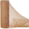 thumbnail image 1 of Ribbli Cinta de malla metálica dorada, 10 pulgadas x 30 pies (10 yardas), dorada con lámina ancha dorada, cinta navideña para coronas y decoración de árboles de Navidad, 1 of 2