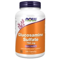 NOW Supplements, Glucosamine Sulfate 750 mg, 240 Veg Capsules