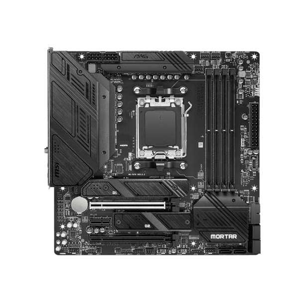 MSI MAG B650M Mortar WiFi Gaming Motherboard (AMD AM5, mATX, DDR5