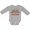 AC-Heather Grey, variant on Inktastic No Recipes I'm Italian Boys or Girls Long Sleeve Baby Bodysuit