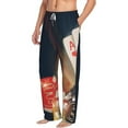thumbnail image 6 of Logiee Casino Poker Chips Print Pajama Pants for Men,Men’s Pajama Bottoms,Mens PJ Pants with Pockets & Button Fly-X-Large, 6 of 6