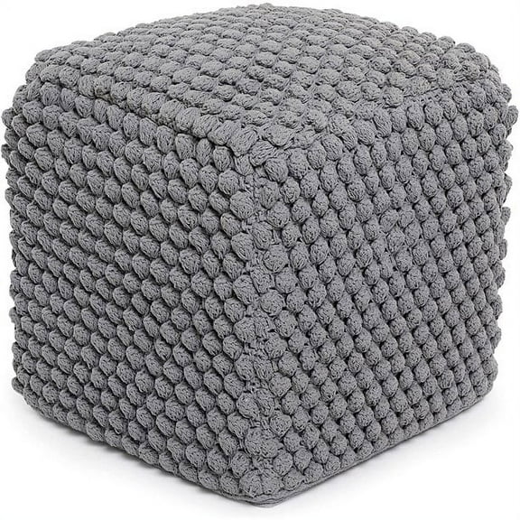 BIRDROCK HOME Buds Pouf Foot Stool Ottoman