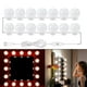 thumbnail image 4 of Espejo con luz LED regulable para maquillaje, espejo de tocador con iluminación DIY 14 cabezas, 4 of 9
