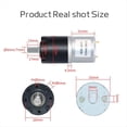 thumbnail image 3 of 36GP-3530 Planetary Gear Motor Adjustable Speed 120RPM High Torque Micro-DC Brushed Motor 12V, 3 of 6