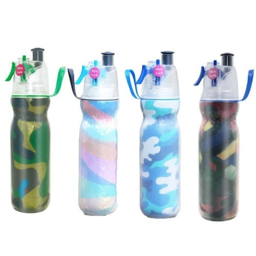 Avanti Sports 550ml Aqua Drink Water Bottle/Mist Spray/2 Wall Insulated/Sport