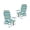 blue and green, variant on HONEY HOME Backpack Beach Chair, 5 Level Adjustable Positions Beach Chair with Back Storage Bag, Cooler Pouch and Side Bags for Beach Poolside Lawn (blue)