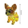 thumbnail image 2 of Mmeneyy Dog Series Art Night Light, Corgi Lamp, Stained Resin Tabletop Night Light, Cute Pet Dog Themed LED Table Lamp, Vintage Animal Home Decor, Fun Gifts, 2 of 6