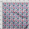 thumbnail image 3 of oneOoneCottonPoplinTwillPinkFabricAsianJapaneseKoiFishDiyClothingQuiltingFabricPrintFabricByYard56InchWide, 3 of 4