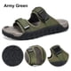 thumbnail image 5 of Zapatos Verano Diapositivas Ortopédicas para Hombre Punta Abierta Con Correas Hebilla Ajustables Comodidad, 5 of 9