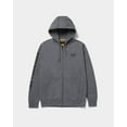 thumbnail image 5 of Caterpillar Men's Full Zip Hooded Sweatshirt (Regular and Big & Tall Sizes) HEATHER GRAY, 5 of 9