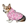 thumbnail image 7 of Haiem Cool Flamingos for Winter Dog Hoodie Sweatshirts with Pockets Warm Dog Clothes for Small Dogs Chihuahua-XX-Large, 7 of 7