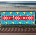 thumbnail image 1 of Happy Birthday 13 oz Vinyl Banner With Metal Grommets, 1 of 4