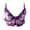 Purple, variant on Penkiiy Women Lingerie Women's Sheer Lace Bralette Sexy Spaghetti Strap Unlined V-Neck Bra Full Coverage Non-Padded Underwire Bralettes Sexy Lingerie Blue Bras