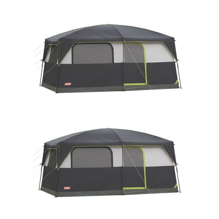 Coleman Prairie Breeze 9 Person Camping Tent W Fan Light 14 X