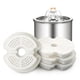 thumbnail image 1 of 5uds. Dispensador de agua de fuente para perros y gatos con filtro de reemplazo de carbón activado (4 uds), 1 of 6