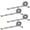 Cam Buckle 2" x 16', Grey, variant on "TWO 2"" x 20' E Track Cam Straps, Durable Cam Buckle Strap Cargo TieDowns, Heavy Duty Blue Polyester Tie-Downs, ETrack Spring Fittings, Tie Down Motorcycles, Trailer Loads, by DC Cargo Mall"