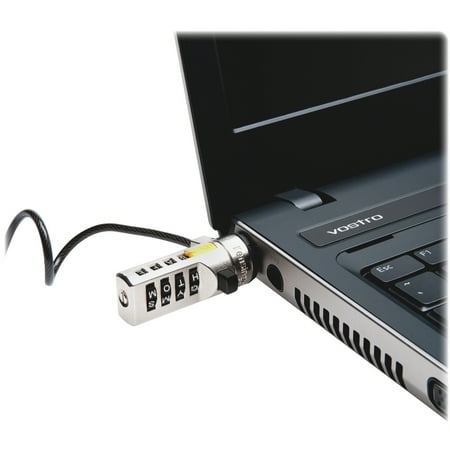 Portable Laptop Lock - Kensington, KMW64684, WordLock Portable Combinatn Laptop Lock, 1, Black