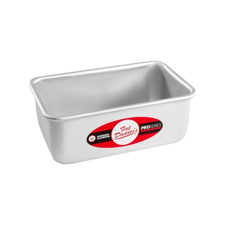

Fat Daddio s BP-5641 Anodized Aluminum Bread Pan 6.25 x 3.75 x 2.75