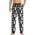 thumbnail image 4 of Top-kevin Ghost Boo Pajama Pants Men's Pajama Bottoms Lounge Sleepwear PJs Casual Sleep Pants, 4 of 11