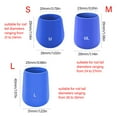 thumbnail image 5 of YongCo Fishing Rod End Cover Butt Cushions Silicone Rod Bottom Protector Easy to Install, 5 of 20