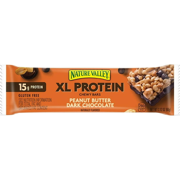 Nature Valley XL Protein Chewy Bar Peanut Butter Dark Chocolate, 18.90