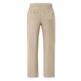 thumbnail image 6 of Akiihool Jogger Men Mens Loose Pant Elastic Waist Trouser Yoga Pant Khaki,M, 6 of 9