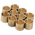 thumbnail image 1 of Ferrules de Queue de Billard, 10 Pcs Embouts de Queue de Billard Snooker Cuivre Accessoires de Réparation pour Queue de Billard, 1 of 7