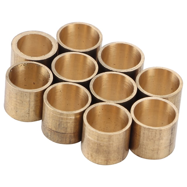 Ferrules de Queue de Billard, 10 Pcs Embouts de Queue de Billard Snooker Cuivre Accessoires de Réparation pour Queue de Billard