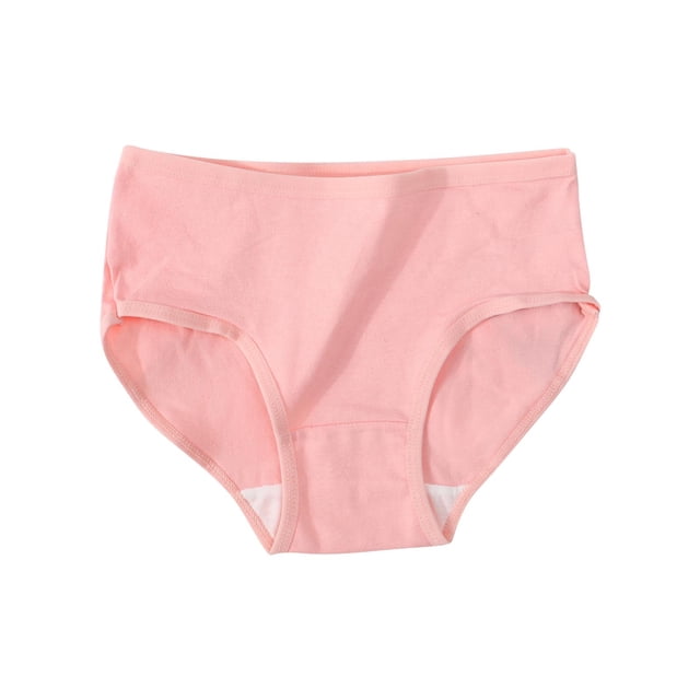 Ropa Interior de Color Sólido de Niñas Pantalones Cortos de Ángulo Plano Transpirables Y Cómodos para Niños