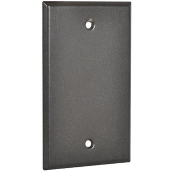 Hubbell Electrical 1BC-BR Rectangular Blank Cover- Bronze