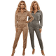 thumbnail image 1 of Pack de 2 Conjuntos Deportivos Chic, Sudadera con Cierre y Pants Cómodo, Moda Actual y Confort para Mujer, 1 of 5