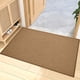thumbnail image 1 of Tapete de entrada (1 unidad), alfombra absorbente y antideslizante para porche o exteriores, tapete de secado rápido y resistente a la suciedad para la entrada del hogar (marrón)., 1 of 8