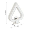 thumbnail image 2 of 7 Colors Adjustable Ace of Spades Bottle Display Stand LED Champagne Bottle Presenter Ace of Spade Bottle Holder VIP Glowing Wine Bottle Display with Remote Control for Bar Nightclub Party, 2 of 8