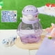 thumbnail image 1 of Botella de bebida Soledad Botella de agua de oso Violeta Vaso de boca ancha reutilizable, 1 of 10