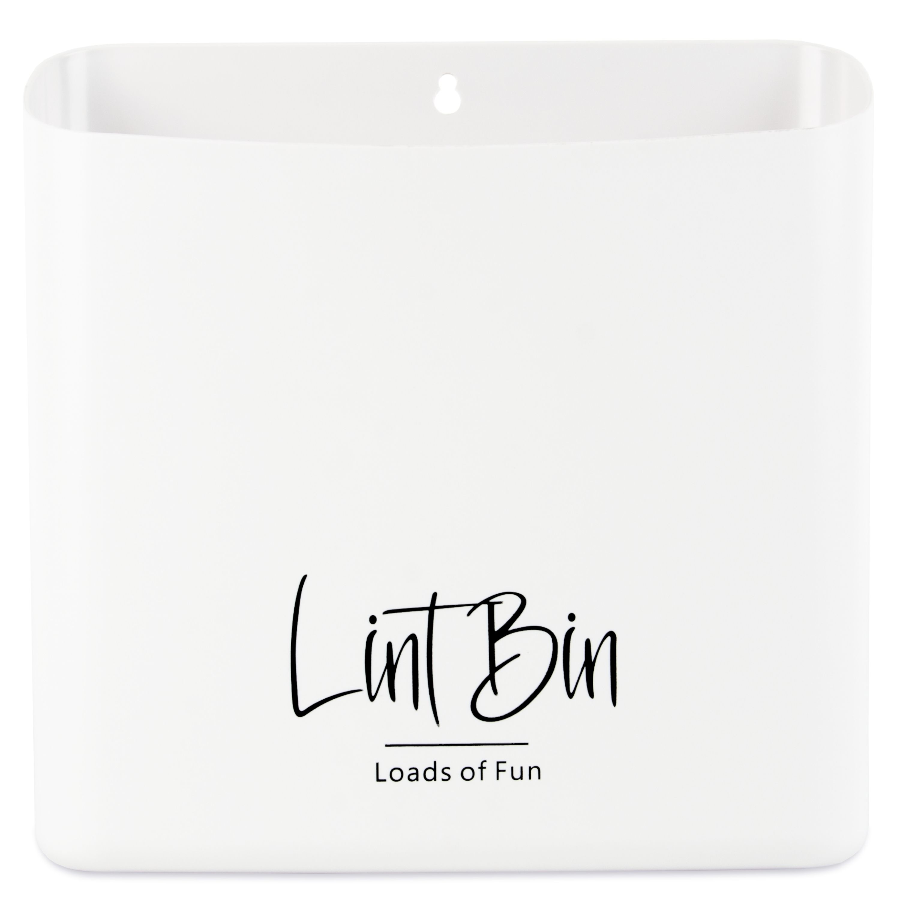 Lint Bin for Laundry Room, Wall Mounted Lint Holder, Lint