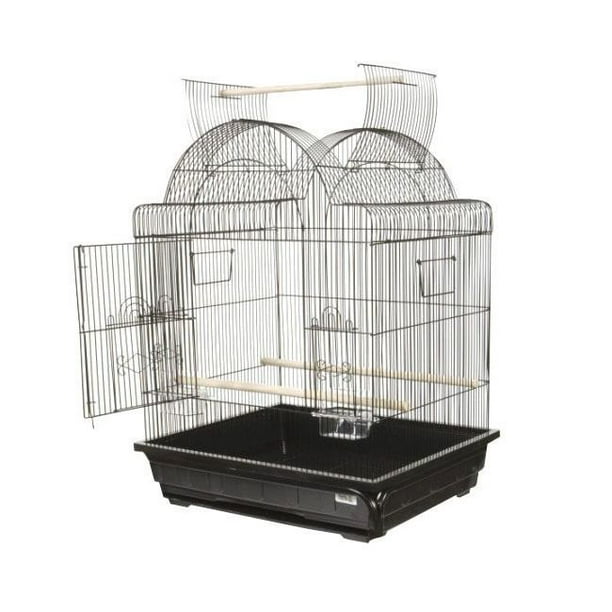 AE Cage Company Victorian open Top Bird Cage 25x21x32 