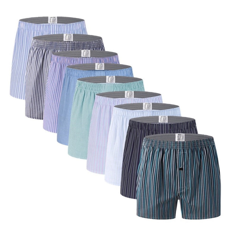 loose cotton boxer shorts