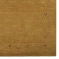 thumbnail image 4 of Rugsotic Carpets Handmade Rugs Hand Knotted Loom Rectangle 5'7''x7'10'' Gold Wool for Indoor Use, 4 of 5