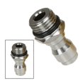thumbnail image 4 of Stainless Steel Water Head Ferrule for Pressure Washers Coupler Silver 1/4 Size, 4 of 4