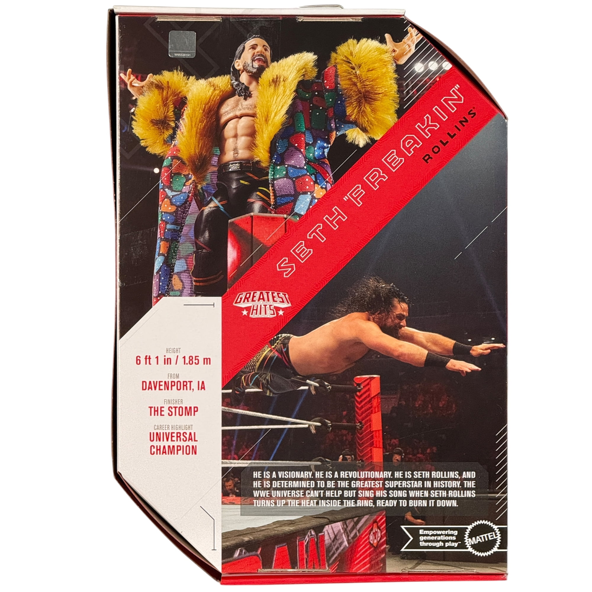 WWE Elite Ultimate Seth Rollins 新品未開封 Amazon.com: Mattel WWE Seth Rollins Ultimate Edition Action