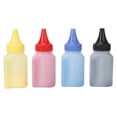thumbnail image 1 of Kit De Recarga De Tóner, Piezas De Repuesto 4 Botellas Tóner De Color Para Impresora De Patrón Transparente Buena Flexibilidad Para CF540A CF500A CF530A CF510A CF400A CF410A, 1 of 7