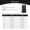 thumbnail image 4 of Gukieu Colorful Vintage Cactuses Print Men's Quick Dry Fitness Vest, Round Neck Sleeveless Fitness Bodybuilding Top-XX-Large, 4 of 7
