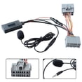 thumbnail image 3 of Compatible AUX 5.0 Adapter+Microphone Cable Set For Volvo For C30 For C70, 3 of 7