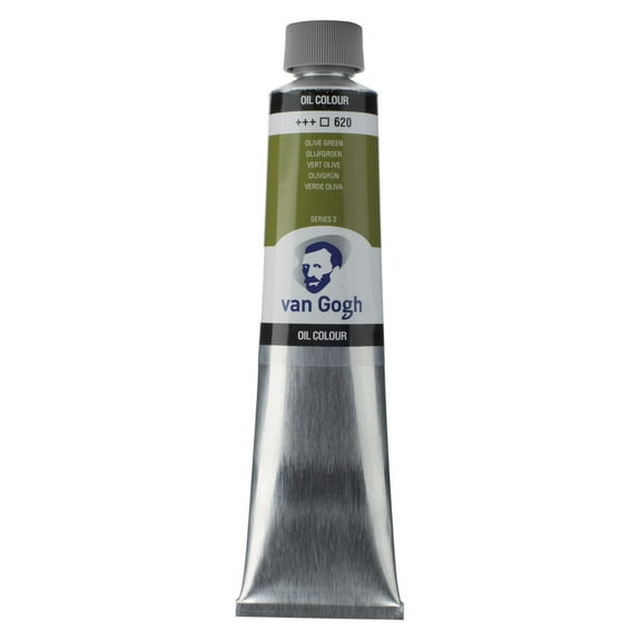 Van Gogh Oil Color, 200ml Tube, Perm. Olive Green